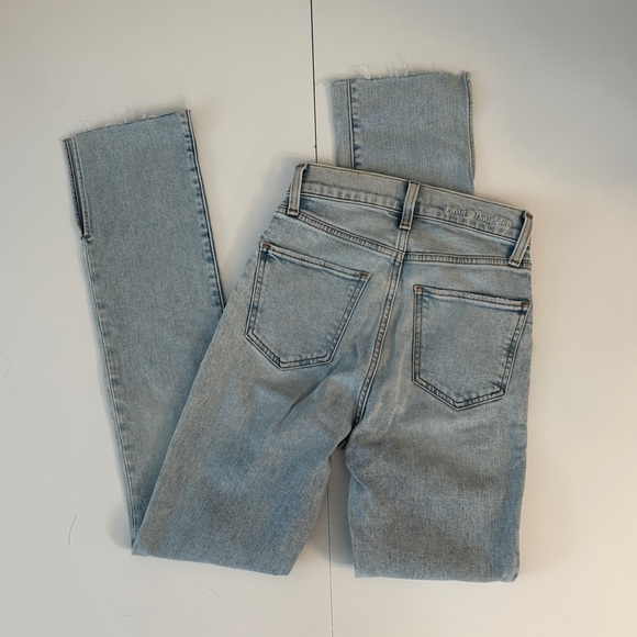 High Rise Blue Jeans Classic Denim - Picture 2 of 13